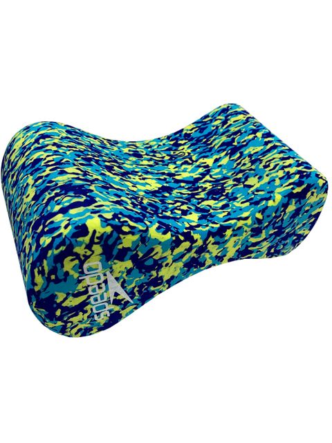 Speedo Elite Pullbuoy - Mash Up Turquoise & Lime Punch