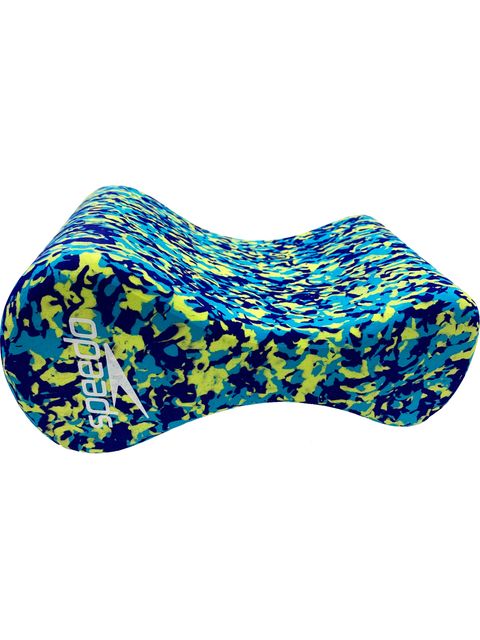 Speedo Elite Pullbuoy - Mash Up Turquoise & Lime Punch