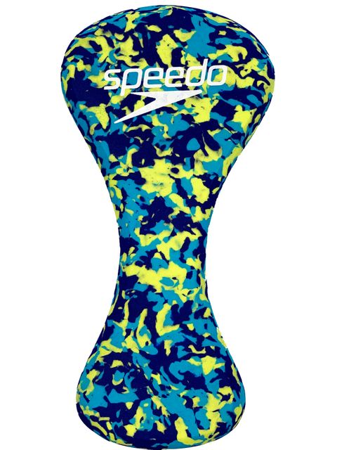 Speedo Elite Pullbuoy - Mash Up Turquoise & Lime Punch