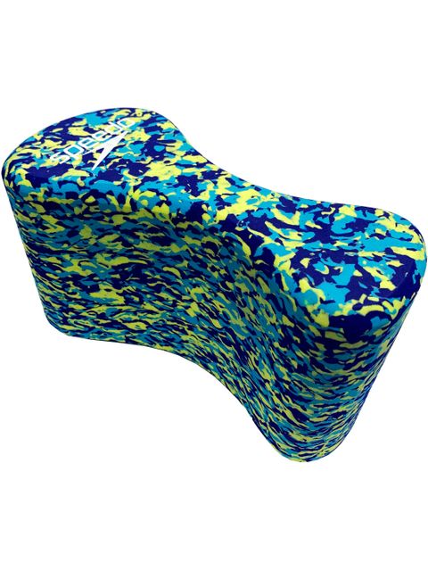 Speedo Elite Pullbuoy - Mash Up Turquoise & Lime Punch