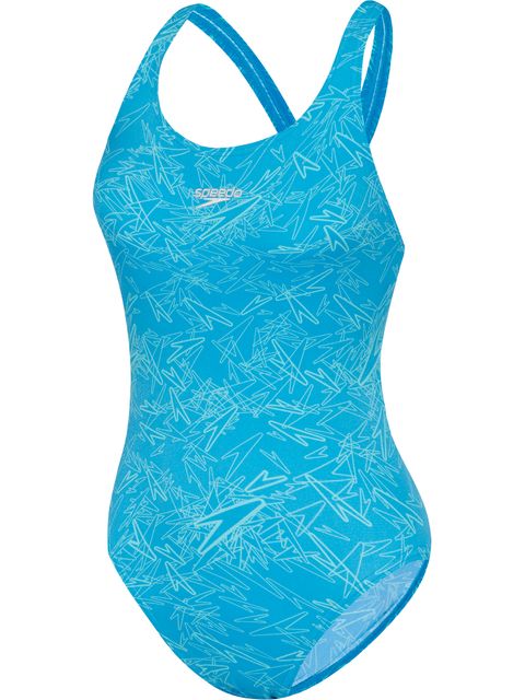 Speedo Boomstar Leaderback One Piece - Pool