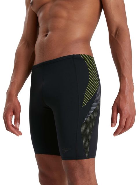 Speedo Tech Panel Jammers - Atomic Lime/USA Charcoal