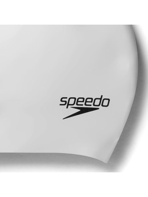 Speedo Long Hair Swim Cap - Grey Metallic