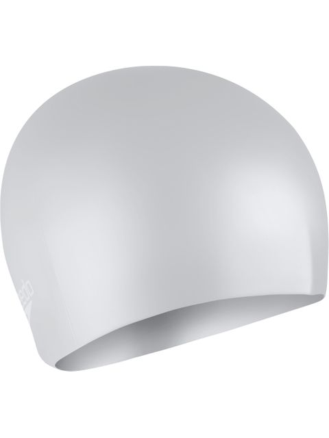 Speedo Long Hair Swim Cap - Silver