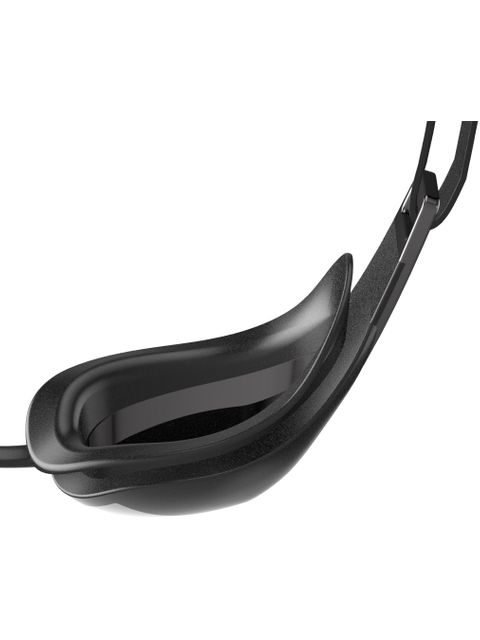 Speedo Fastskin Elite Mirrored Goggles - Black & Dark Chrome