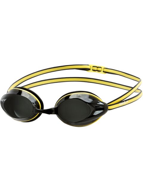 Speedo Opal Smoked Goggles - Black & Safety Yellow