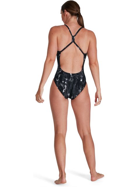 Speedo Allover Double Thinstrap - Costume intero Bambini | Acquista