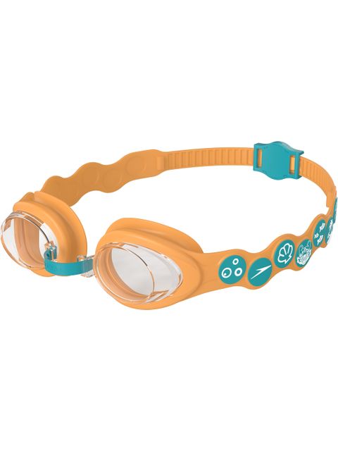 Speedo Infant Spot Goggles - Clear/Aquarium/Orange