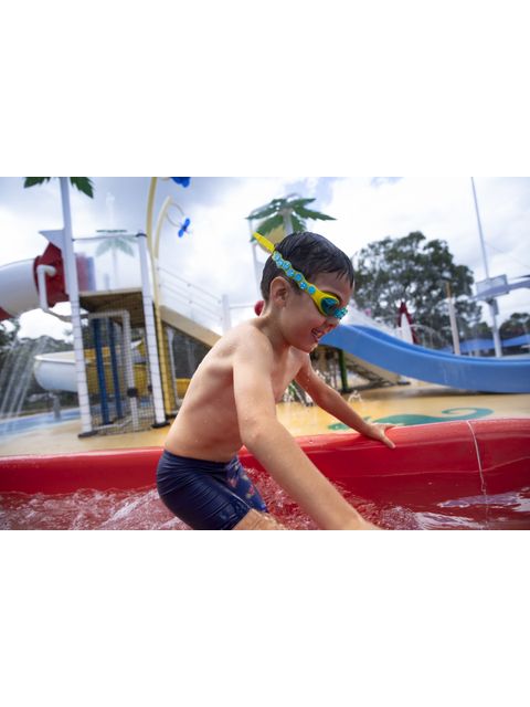 Speedo Sea Squad Spot Tinted Goggles - Yellow