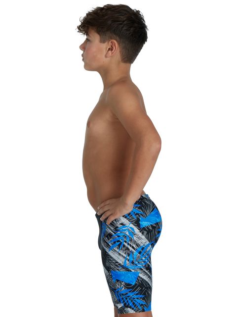 Speedo Digital Allover V-Cut Jammers - Pool/Chroma Blue