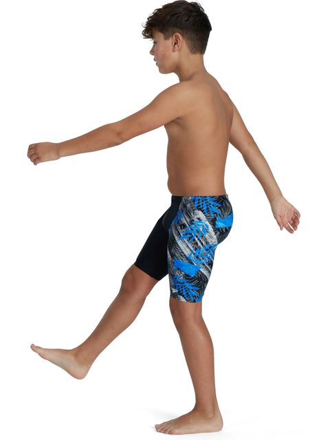 Speedo Digital Allover V-Cut Jammers - Pool/Chroma Blue