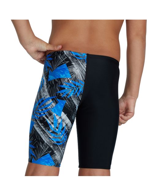 Speedo Digital Allover V-Cut Jammers - Pool/Chroma Blue