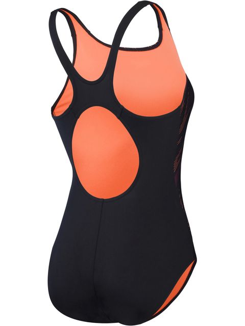 Speedo Medalist One Piece - Hyperboom/Plum/Red