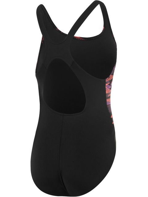 Speedo Placement Muscleback One Piece - Hyperboom/Coral Sands