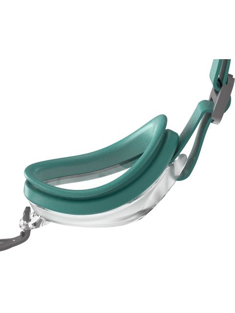 Speedo Jet Goggles - Clear/Jade/Silver