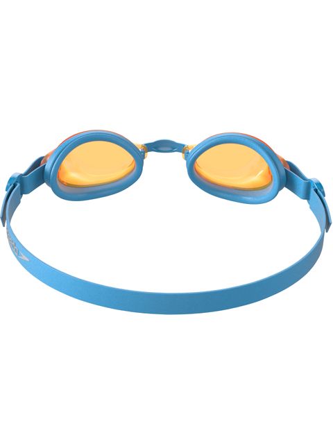 Speedo Jet Junior Goggles - Orange Tint/Blue