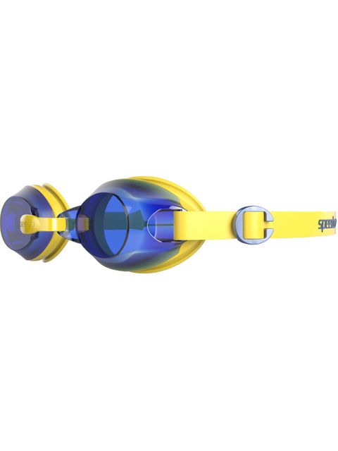 Speedo Jet Junior Goggles - Neon Blue Tint/Empire Yellow