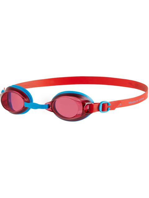 Speedo Jet Junior Tinted Goggles - Lava Red & Blue