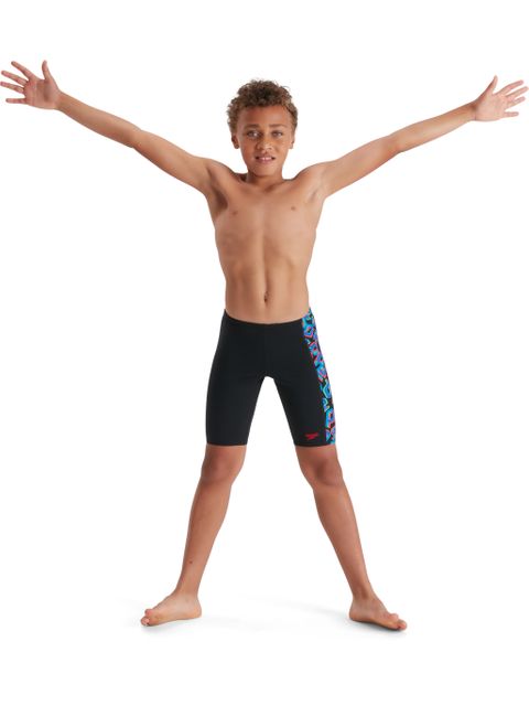 Speedo Panel Jammers - Black/Multi