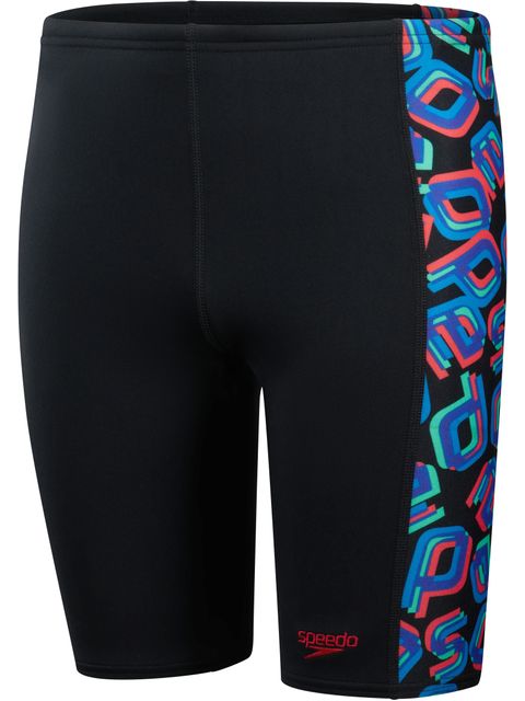 Speedo Panel Jammers - Black/Multi
