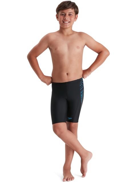 Speedo Jammers - Black/Pool/USA Charcoal