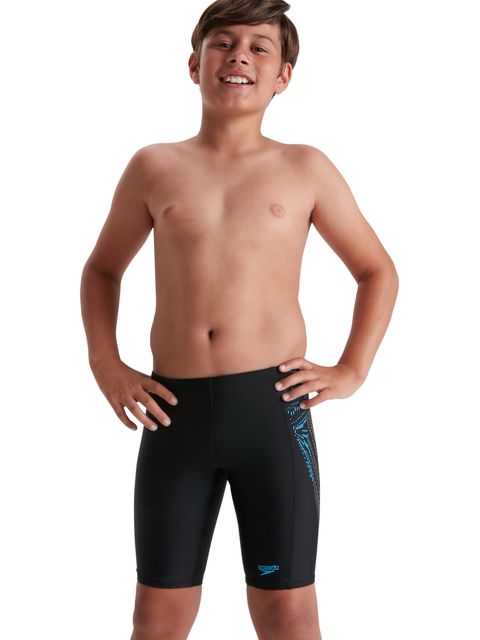 Speedo Jammers - Black/Pool/USA Charcoal