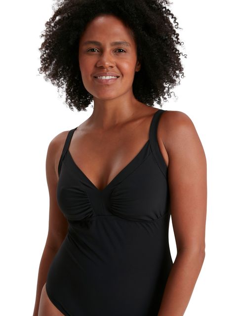 Speedo Watergem Shaping One Piece - Black