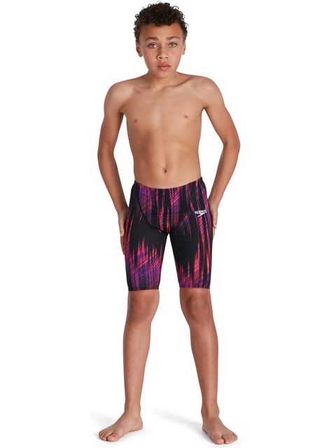 Speedo Fastskin Junior Endurance+ High Waisted Jammers - Phoenix Red/Violet