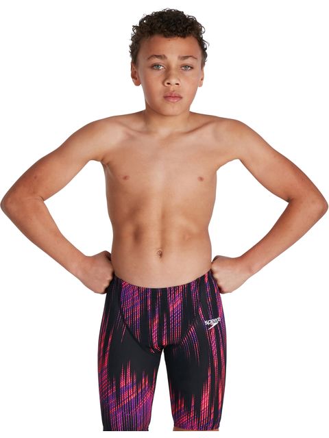 Speedo Fastskin Junior Endurance+ High Waisted Jammers - Phoenix Red/Violet