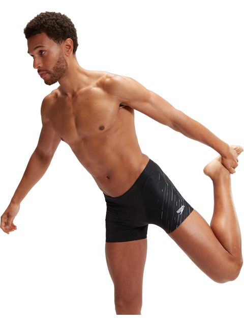 Speedo V-Cut Aquashorts - Black/Charcoal/White