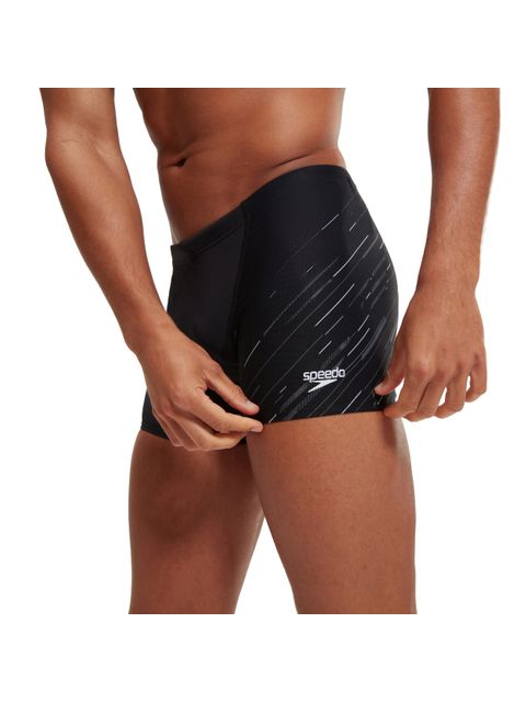 Speedo V-Cut Aquashorts - Black/Charcoal/White