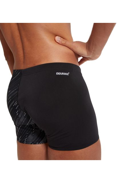 Speedo V-Cut Aquashorts - Black/Charcoal/White