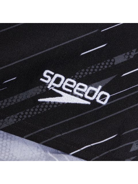 Speedo V-Cut Aquashorts - Black/Charcoal/White