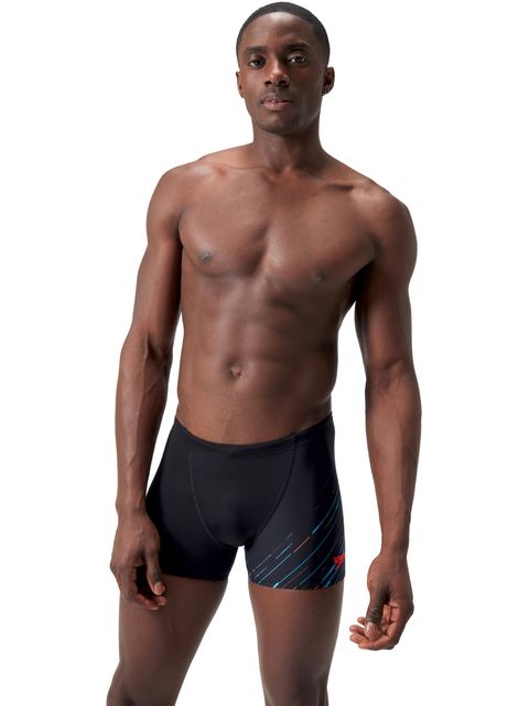 Speedo V-Cut Aquashorts - Hyperboom/Blue/Red