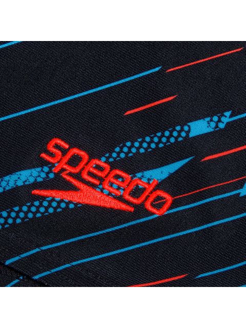 Speedo V-Cut Aquashorts - Hyperboom/Blue/Red