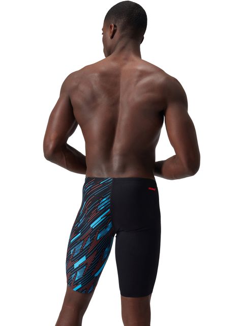 Speedo V-Cut Jammers - Hyperboom/Blue/Red