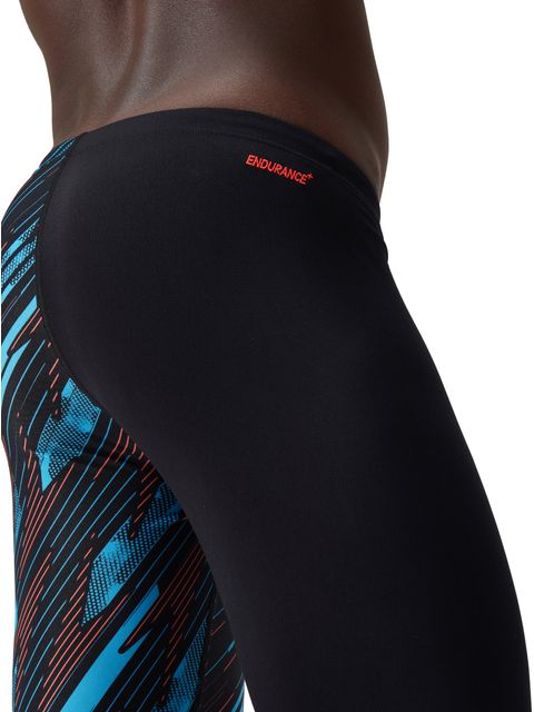 Speedo V-Cut Jammers - Hyperboom/Blue/Red