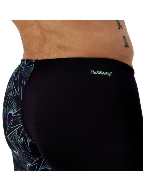 Speedo Hyperboom Jammers - Black/Alfalfa Green