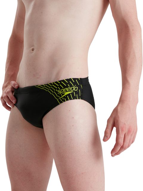 Speedo 7cm Briefs - Medley Logo Atomic Lime