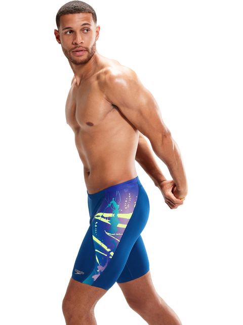 Speedo V-Cut Jammers - Miami Lilac/Bright Zest
