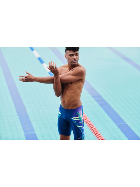 Speedo V-Cut Jammers - Miami Lilac/Bright Zest