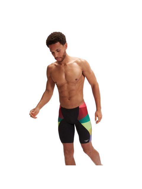 Speedo V-Cut Jammers - Black/Purple/Green/Watermelon