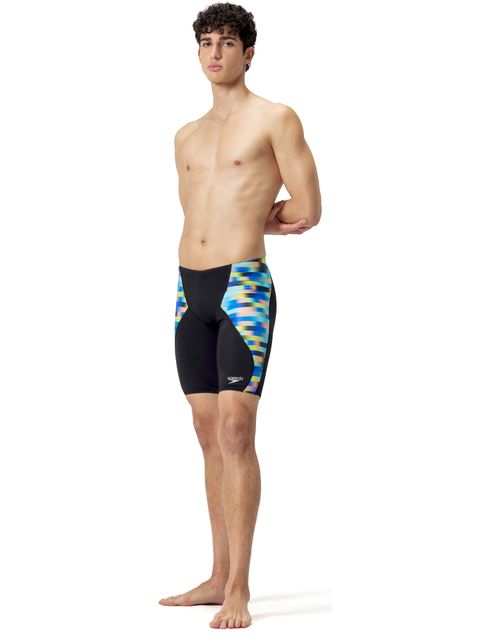 Speedo V-Cut Jammers - Blue/Lemon