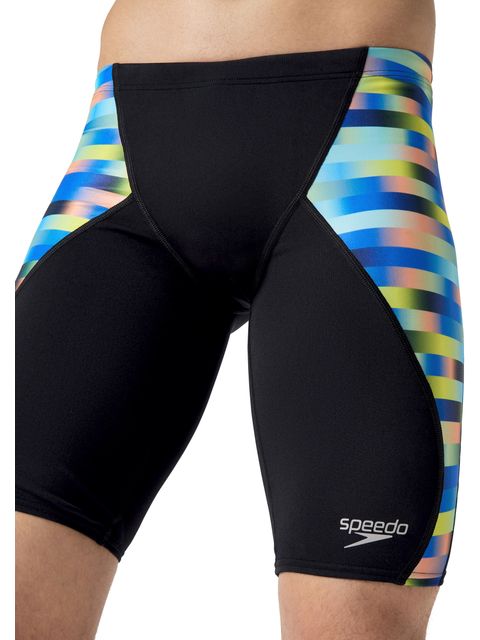 Speedo V-Cut Jammers - Blue/Lemon
