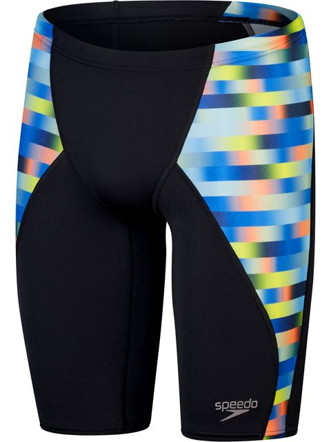 Speedo V-Cut Jammers - Blue/Lemon