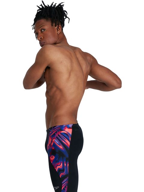 Speedo Allover Digital V-Cut Jammers - Ultraviolet