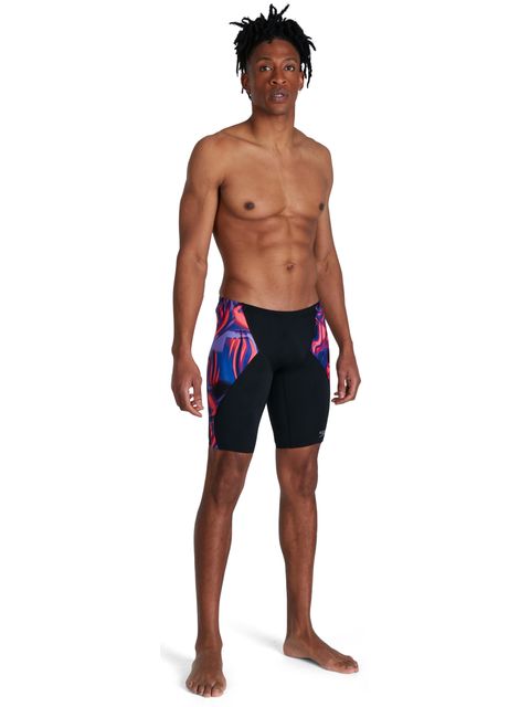 Speedo Allover Digital V-Cut Jammers - Ultraviolet