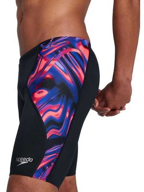 Speedo Allover Digital V-Cut Jammers - Ultraviolet