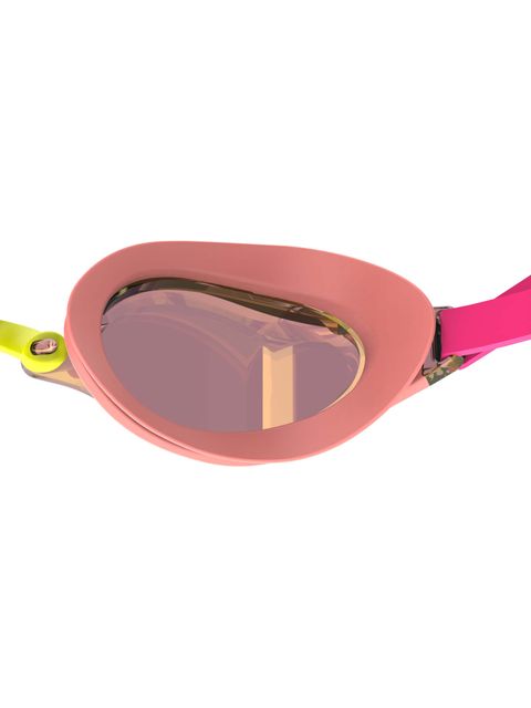 Speedo Fastskin Speedsocket 2 Goggles - Gold Mirror/Neon Melon/Vermillion