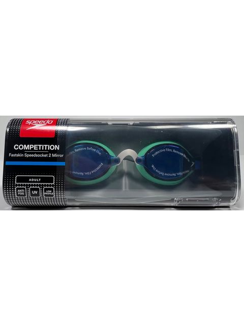 Speedo Fastskin Speedsocket 2.0 - Flash Blue Mirror/Cobalt/Green